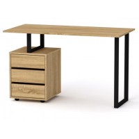 Стіл письмовий Компанит Лофт 2 120х60х72,8 см Дуб сонома Стіл письмовий Компанит Лофт 2 120х60х72,8 см Дуб сонома