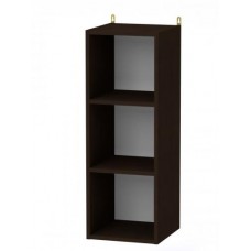 Полиця навісна Компанит П 32 30х30х84 см Венге темний