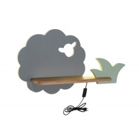 Настінний світильник Candellux Sheep 42x24 см Різнокольоровий (21-85146)
