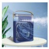 Портативний настільний міні-кондиціонер зволожувач Arctic Air Cooler 4в1 LED Синій