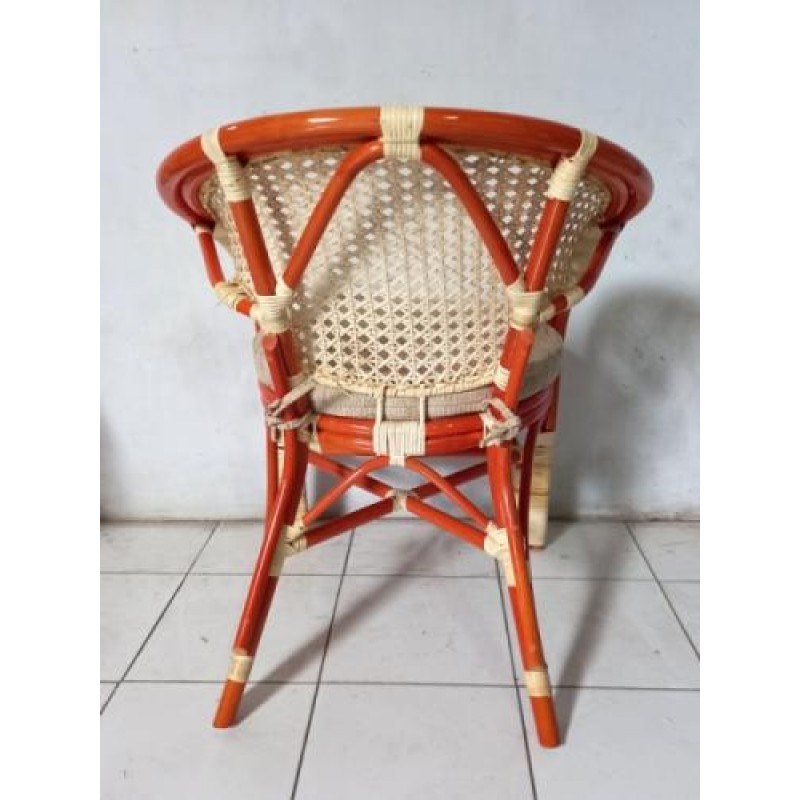 Кавовий комплект меблів Cruzo Ява Тераса Сет 2 предмети Коньяк (kt290420)