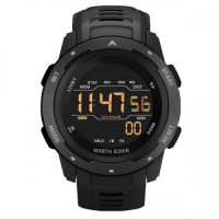 Наручний годинник чоловічий North Edge MARS Pro Black 5BAR Чорний (2666) Наручний годинник чоловічий North Edge MARS Pro Black 5BAR Чорний (2666)