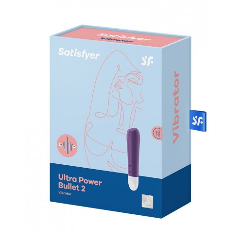 Віброкуля на акумуляторі Satisfyer Ultra Power Bullet 2 Violet в інтернет супермаркеті PbayMarket!