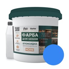 Епоксидна фарба для меблів Barko 1 кг Блакитний (Barko_lightblue1)
