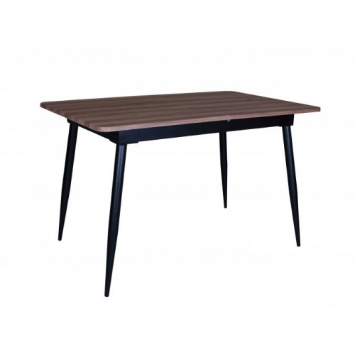 Стіл Max's furniture Денвер 75х120/160х75 см Вишня + Чорний Стіл Max's furniture Денвер 75х120/160х75 см Вишня + Чорний