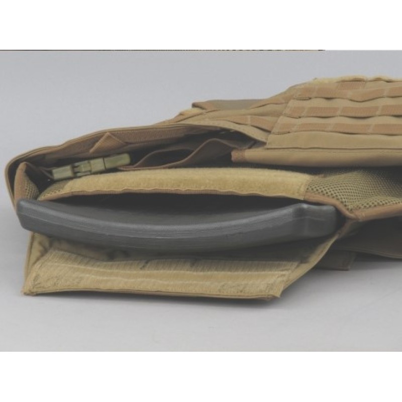 Жилет-плитоноска тактичний Mil-Tec Plate Carrier Універсальний Койот (13463105)