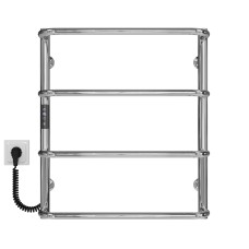 Рушникосушарка електрична Стандарт П4 400х600 Deffi Хром JD03 (C.SS.60.40.4.E.C.L.1)