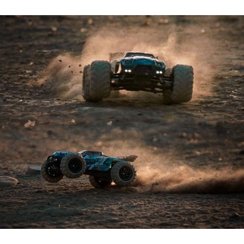 Радіокерована машина WL Toys Conquer RC монстр-трак 4х4 70км/год 1/16 Синій (16101PROZ) Радіокерована машина WL Toys Conquer RC монстр-трак 4х4 70км/год 1/16 Синій (16101PROZ)