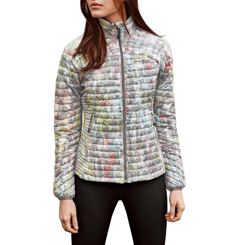 Куртка Eddie Bauer Womens MicroTherm StormDown Jacket Print XS Сірий (1142CH) в інтернет супермаркеті PbayMarket!