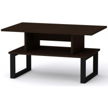 Стіл журнальний Лофт-2 Компаніт Венге темний (80х50х42,6 см)