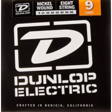Струни для електрогітари Dunlop DEN0965 Extra Light Nickel Plated Steel Electric Guitar 8 Strings 09/65