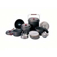 Набір посуду Kovea Cookware на 10-12 осіб Сірий (1053-VKK-SH12)