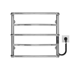 Рушникосушарка електрична Аквамікс П5 500х500 Deffi Хром JD03 (C.AM.50.50.5.E.C.R.1)