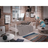 Диван-ліжко Tenero Самшит 800х2000 мм Білий (1000002101) Диван-ліжко Tenero Самшит 800х2000 мм Білий (1000002101)