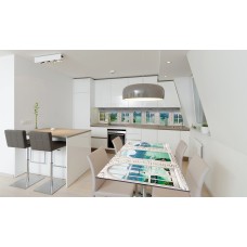 Наклейка вінілова на стіл Zatarga «Вікно у Середзем'ї» 600х1200 мм Z180617st