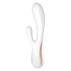 Смарт вібратор-кролик Satisfyer Mono Flex White, 2 мотори, керування через інтернет в інтернет супермаркеті PbayMarket!