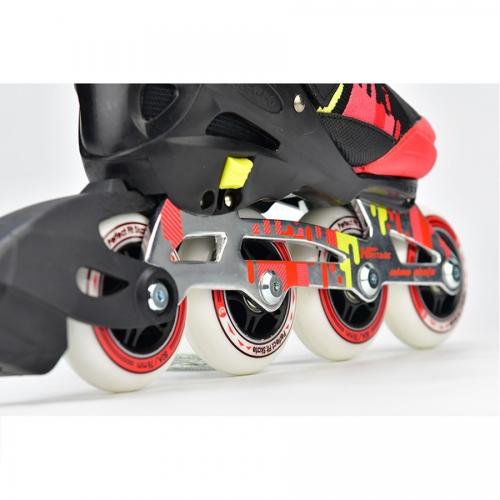 Ролики Micro Duality 37-40 Чорний-Червоний Ролики Micro Duality 37-40 Чорний-Червоний