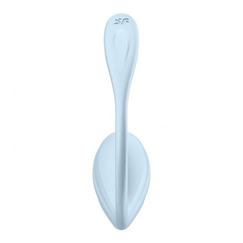 Смарт-віброяйце Satisfyer Smooth Petal Connect App Light Blue