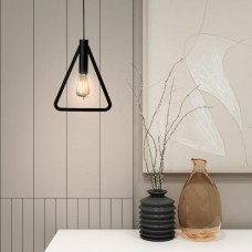 Світильник підвісний MSK Electric Asket під лампу Е27 NL 2733 BK чорний