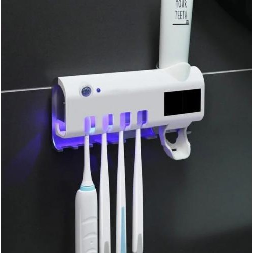 Диспенсер для зубної пасти та щіток TOOTHBRUSH STERILIZER (WN06T)