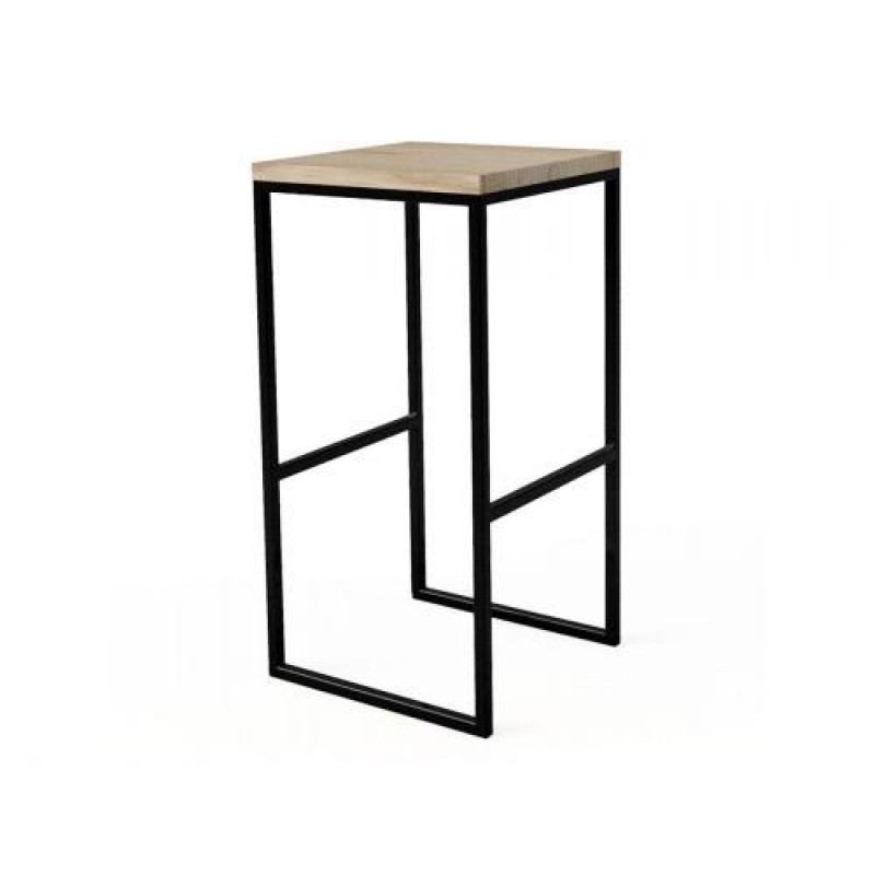 Барний стілець у стилі Loft NS-200 830x400x400 мм Черный