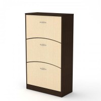 Тумба для взуття Компанит ТО 3Б Венге Тумба для взуття Компанит ТО 3Б Венге