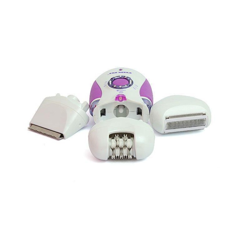 Епілятор з насадкою для гоління Nikai 7698 3в1 Violet (np2_4457)