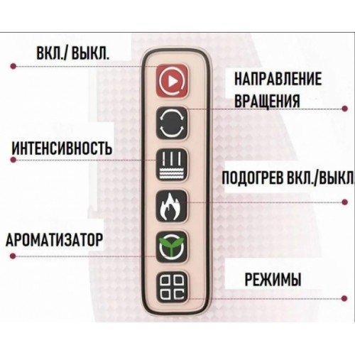 Подушка масажна Benbo P-708 Білий (1795811387) Подушка масажна Benbo P-708 Білий (1795811387)