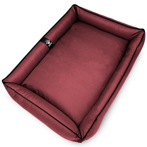 Лежак ліжко для собак всіх порід EGO Bosyak Waterproof XL 105х80 Бордовий (спальне місце для великих собак) Лежак ліжко для собак всіх порід EGO Bosyak Waterproof XL 105х80 Бордовий (спальне місце для великих собак)