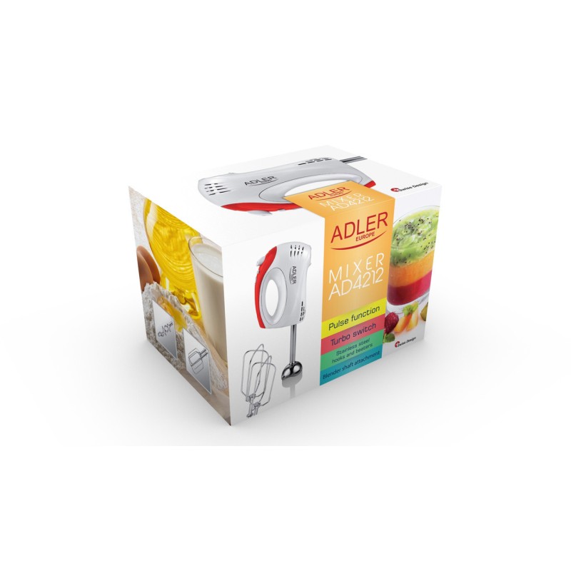 Міксер блендер Adler AD 4212 White (008462)