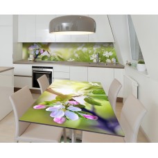 Наклейка 3Д вінілова на стіл Zatarga «Літні радості» 600х1200 мм (Z184384st)