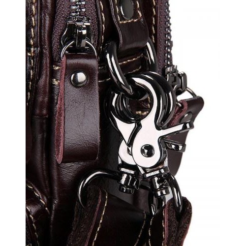 Сумка чоловіча Vintage 14435 Коричнева, Коричневий Сумка чоловіча Vintage 14435 Коричнева, Коричневий