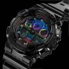 Годинник Casio G-SHOCK GA-100RGB-1AER Black