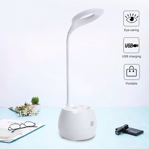 Настільна лампа акумуляторна LED з підставкою A-PLUS SST-813/1008808