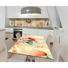 Наклейка вінілова на стіл Zatarga  