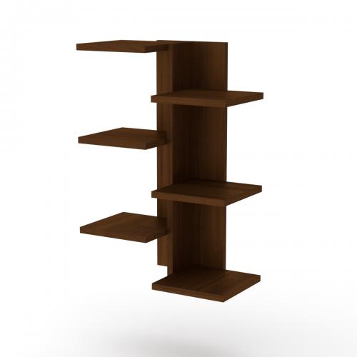 Полиця настінна П 16 Компанит Горіх Екко Полиця настінна П 16 Компанит Горіх Екко