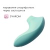 Вакуумний стимулятор Svakom Pulse Lite Neo Seafoam Blue, керується зі смартфона