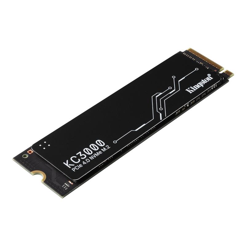 Накопичувач SSD 1TB Kingston KC3000 M.2 2280 PCIe 4.0 x4 NVMe 3D TLC (SKC3000S/1024G)
