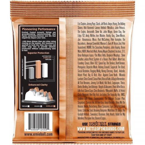 Струни для акустичної гітари Ernie Ball 2550 Everlast Extra Light Phosphor Bronze Acoustic 10/50 Струни для акустичної гітари Ernie Ball 2550 Everlast Extra Light Phosphor Bronze Acoustic 10/50