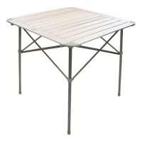 Стіл Highlander Alu Slat Folding Small 70х70х70 см Білий (1073-925474)