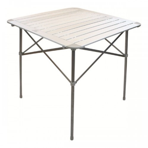 Стіл Highlander Alu Slat Folding Small 70х70х70 см Білий (1073-925474)