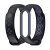 Ремінець MiJobs Sport Style для Xiaomi Mi Band 5/6 Black Blue