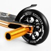 Самокат трюковий Best Scooter Spider HIC-система пеги алюмінієвий диск та дека колеса PU 100 кг Gold (107486)