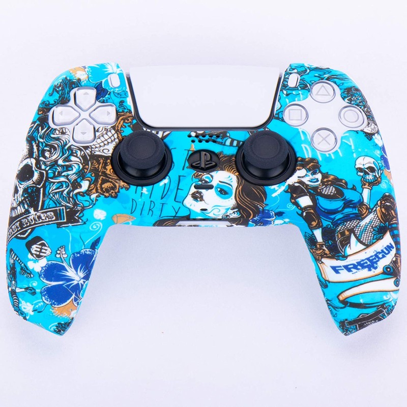 Захисний силіконовий чохол Urban Dreams на геймпад PS5 Dualsense для Sony PlayStation 5 + Набір стиків (PIA003)