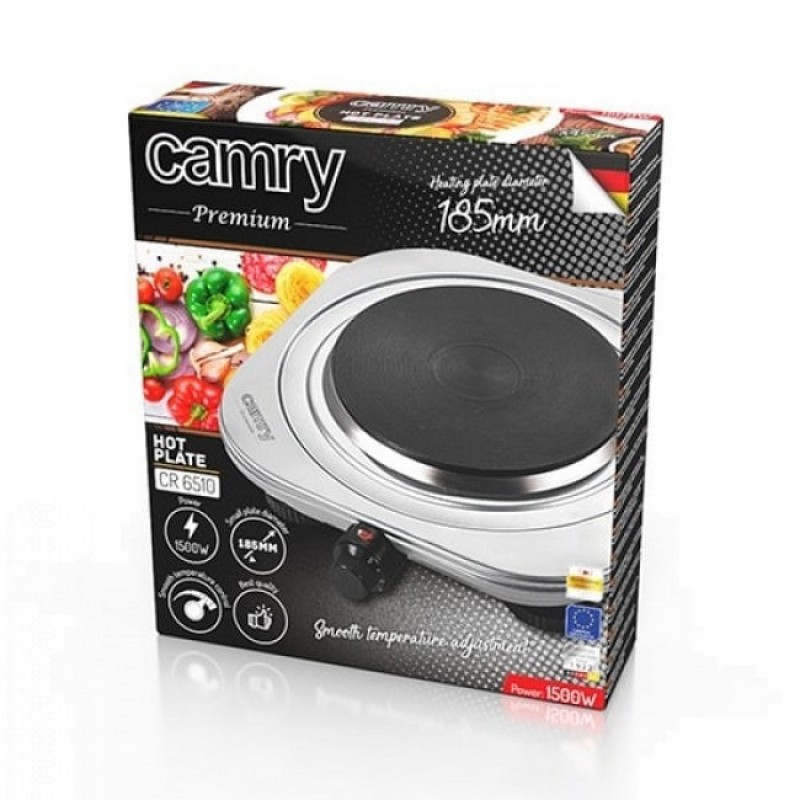 Плита електрична одноконфорочна настільна Camry CR 6510