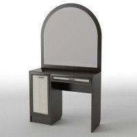 Туалетний столик Тиса Мебель БС-36 Венге Дуб молочний 75x40x100 см