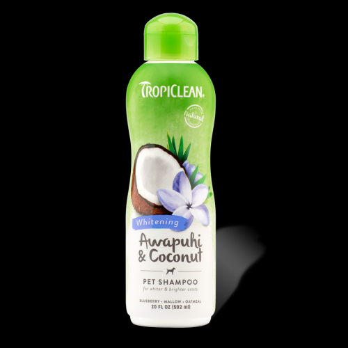 Шампунь відбілюючий для кішок з білою, світлою шерстю Tropiclean Awapuhi Coconut 592 мл (202481) Шампунь відбілюючий для кішок з білою, світлою шерстю Tropiclean Awapuhi Coconut 592 мл (202481)