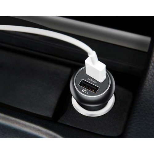 Автомобільний зарядний пристрій Baseus CCALL-GC01 Gentry series Dual-U QC3.0 18W 2хUSB (29364875) Автомобільний зарядний пристрій Baseus CCALL-GC01 Gentry series Dual-U QC3.0 18W 2хUSB (29364875)