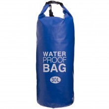 Водонепроникний гермомішок з плечовим ременем Waterproof Bag 30л TY-6878-30 (PVC) Синій (PT0507)