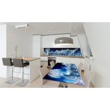 Наклейка вінілова на стіл Zatarga «Космічний міст» 650х1200 мм Z180402/1st